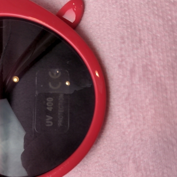 Petals and Peacocks Bright Pink Cat Eyes Sunglasses - Picture 2 of 5